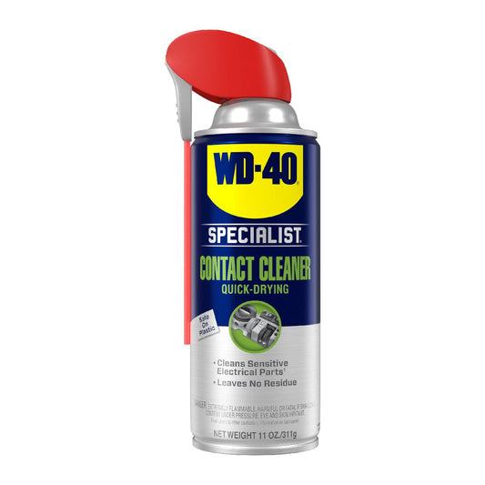 WD40 Company 300554 Specialist Contact Cleaner Spray - 11 oz. with Smart Straw