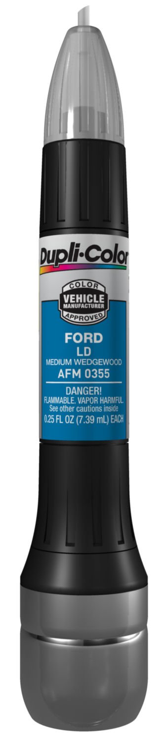 Dupli-Color AFM0355 Medium Wedgewood Ford Exact-Match Scratch Fix All-in-1 Touch-Up Paint - 0.5 oz.