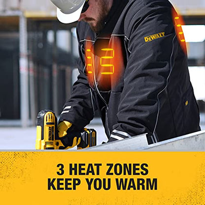 DEWALT Heated Lightweight Soft Shell Jacket DEWALT Heated Lightweight Soft Shell Jacket Kit