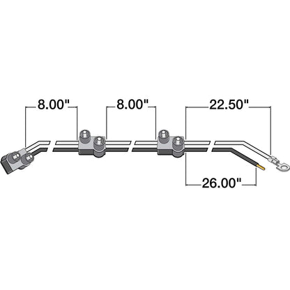 Truck-Lite 93906 6" Center Harness