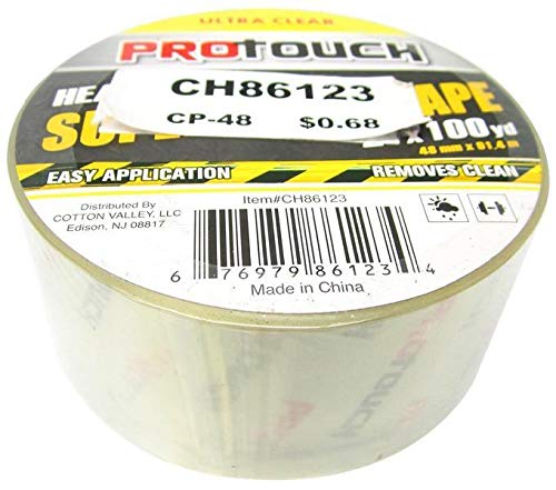 2 X 100 Yd Super Clear Tape - CASE of 48