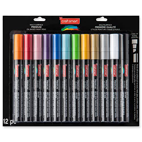 Craft Smart Premium Chisel Tip Oil-Based Paint Pens