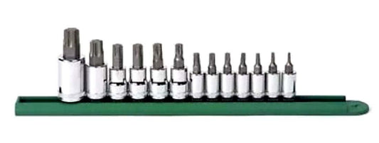 13 piece Torx Press Fit Bit Socket Set