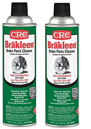 Non-Chlorinated Brakleen Brake Parts Cleaner, 14-oz.