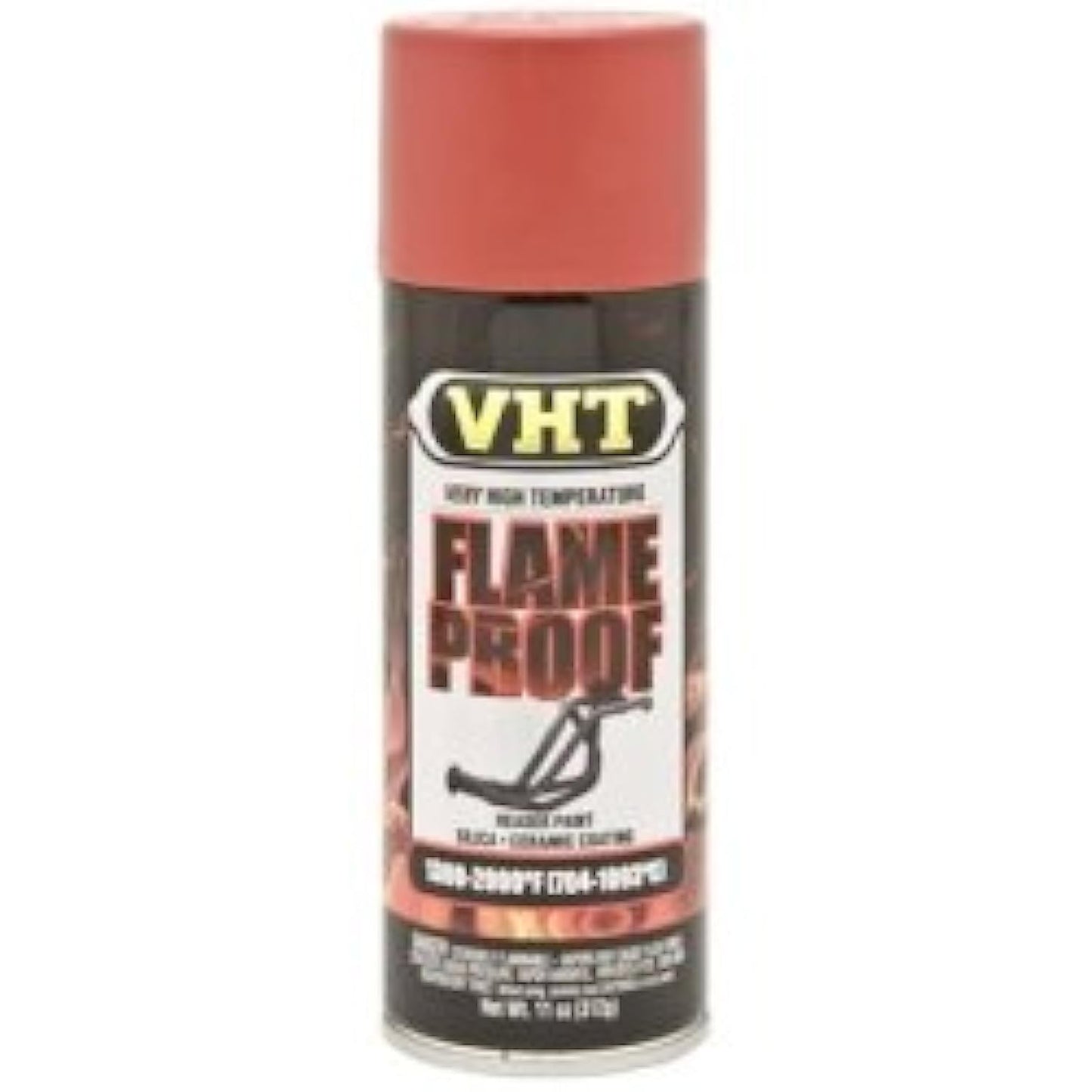 Dupli-Color VHT Exhaust Flameproof Paint Flat Red High Temp SP109 11 oz