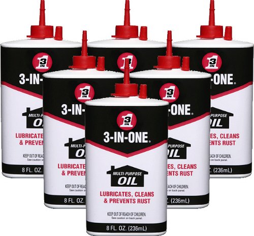 3-IN-ONE 10135 Multi-Purpose Oil, 3 Oz. (Pack of 6)