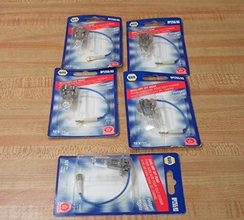 Napa BP1255/H3 Auxiliary Off Road Bulb BP1255H3 (Pack of 5)