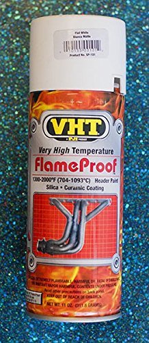 VHT SP101 Exhaust Flameproof Flat White High Temp, Model: , Outdoor&Repair Store