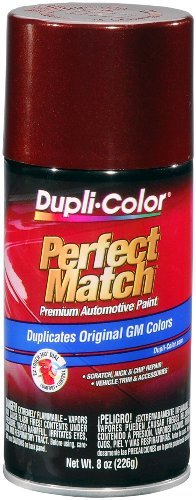 Dupli-Color BGM0521 Dark Toreador Metallic General Motors Exact-Match Automotive Paint - 8 oz. Aerosol Size: 8 Ounce Aerosol Color: Dark Toreador Metallic, Model: BGM0521, Outdoor&Repair Store