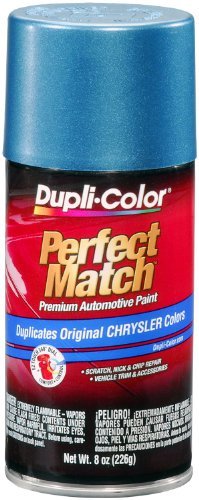 Dupli-Color BCC0386 Teal Metallic Chrysler Exact-Match Automotive Paint - 8 oz. Aerosol Size: 8 Ounce Aerosol Color: Teal Metallic, Model: BCC0386, Car & Vehicle Accessories / Parts