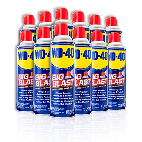 WD-40 Multi-Use Product with Big-Blast Spray, 18 OZ [12-Pack]