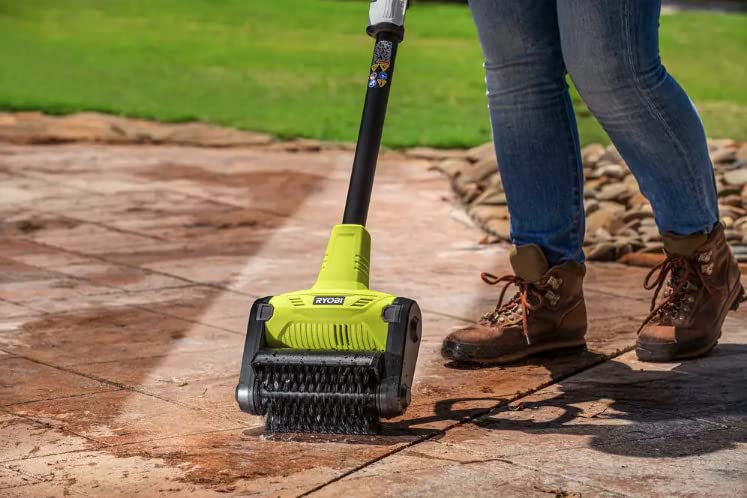 RYOBI - ONE+ 18V Cordless Battery Outdoor Patio Sweeper (Tool Only) - P2904BTL