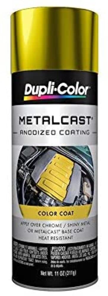 Dupli-Color Anodized Coating Yellow Anodized 11 Oz. Aerosol - Lot of 6