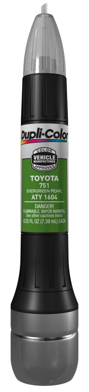 Dupli-Color ATY1604 Evergreen Pearl Toyota Exact-Match Scratch Fix All-in-1 Touch-Up Paint - 0.5 oz.