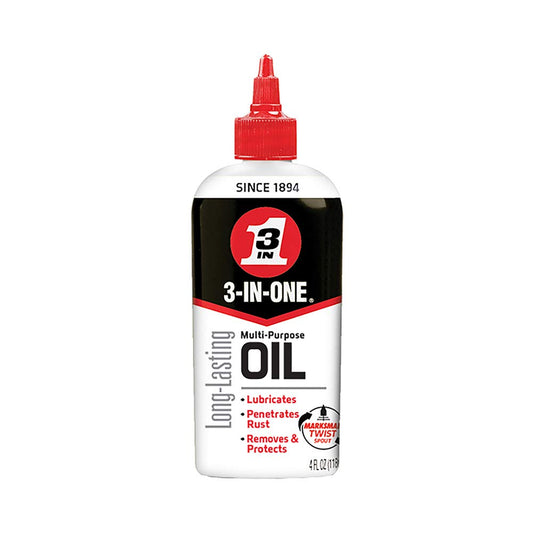 3-in-ONE Multi-Purpose Oil with Telescoping Marksman Spout, 4 OZ