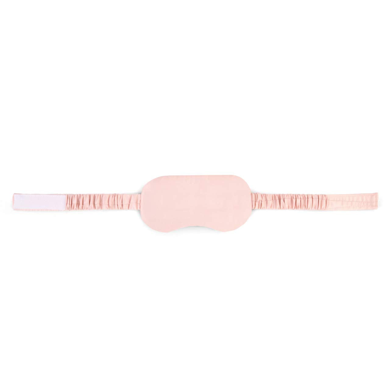 Wake Up Brave Smooth Blush Pink One Size Polyester Fabric Satin Eye Mask