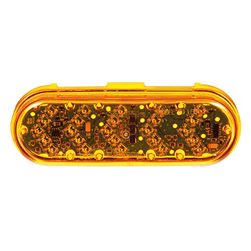 Truck-Lite 60280Y 60 Series Yellow LED Side/Turn/Auxiliary/Indicator/Sequential Arrow Light