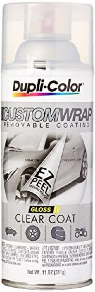 Dupli-Color CWRC901 Gloss Clear Coat Custom Wrap Camouflage 11 oz. Aerosol (2 P