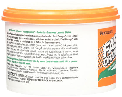 Permatex 33013 Fast Orange Smooth Cream Hand Cleaner, 14 oz.