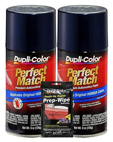 Dupli-Color Royal Blue Pearl Exact-Match Automotive Paint - 8 oz, Bundles Prep