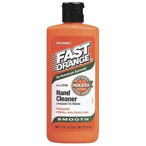 Permatex 23108 Fast Orange Smooth Lotion Hand Cleaner - 7.5 oz Bottle