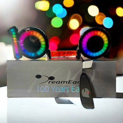 DreamEars Mouse Hears- 100 Years Mouse Ears- Sound Activated LED, Light Up ✨