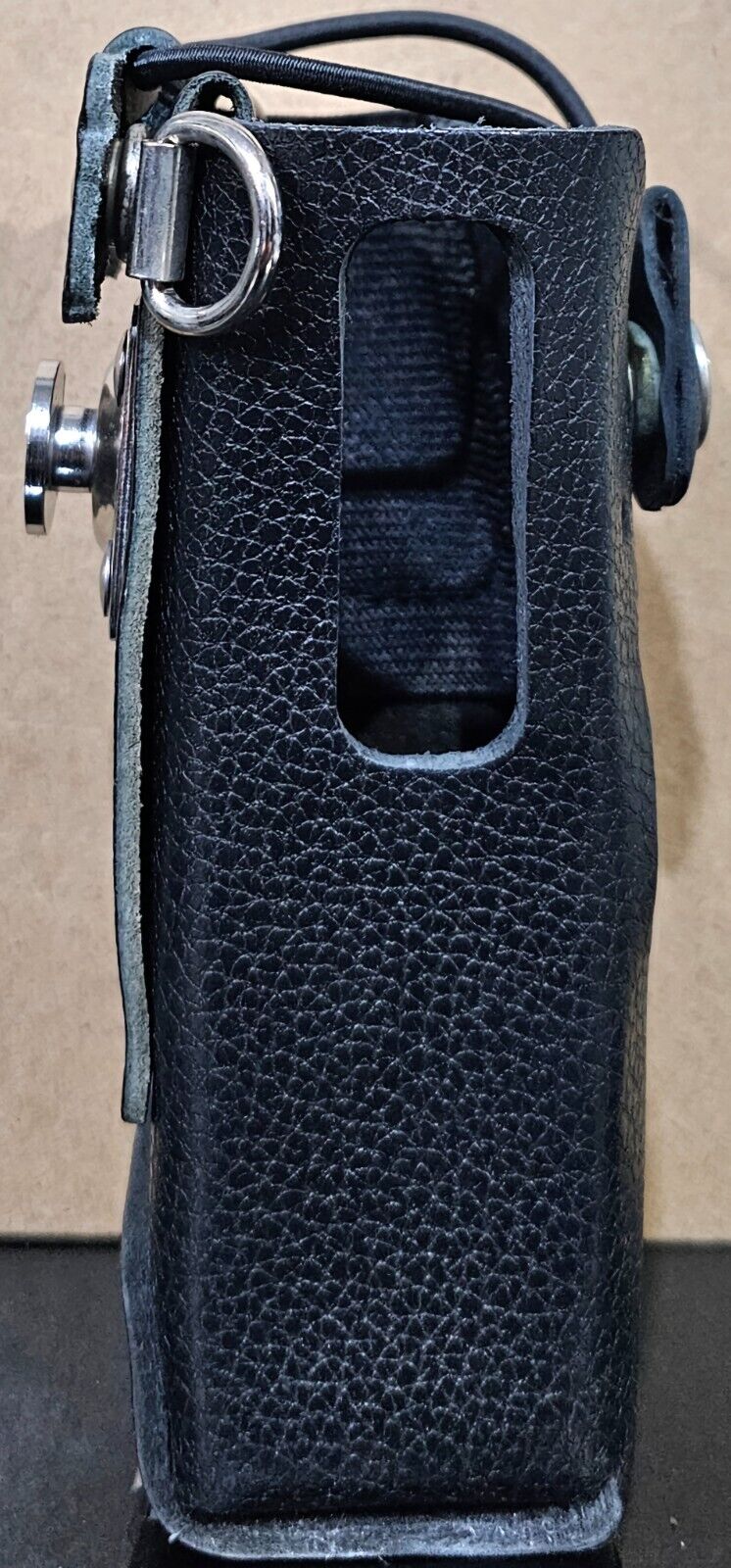 Caseguys (KW6080-3BWD) Hard Leather Two Way Radio Swivel Case Holder Holster