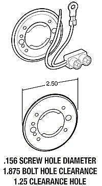 Truck-Lite Surface Mounts For 2-1/2 Lamps 10400Sold as a Pack of 10 Mounts