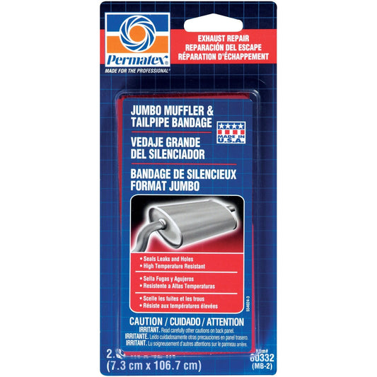 Permatex 80332 Muffler & Tailpipe Bandage, 120 sq inches