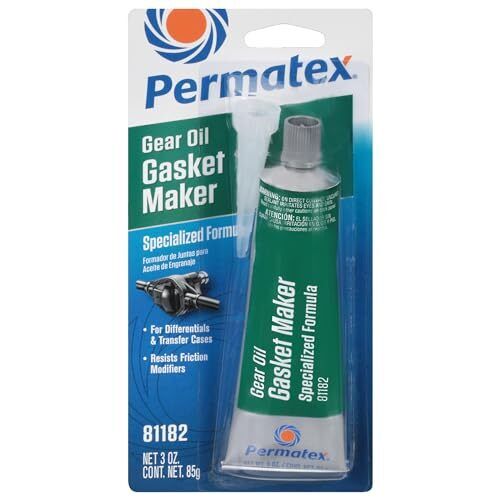 Permatex 81182 Gear Oil RTV Gasket Maker, 3 oz. (2)