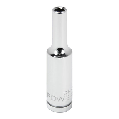 Powerbuilt 1/4 Inch Drive x 5/32 Inch 6 Point Deep Socket - 648306