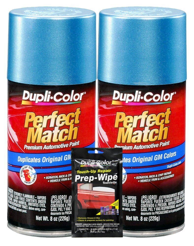 Dupli-Color Medium Maui Blue Metallic Exact-Match Automotive Paint For GM Vehic