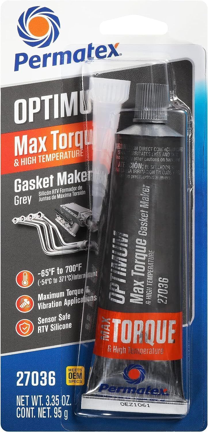 Permatex 27036 Grey Optimum Gasket Maker, 3.35 fl. oz