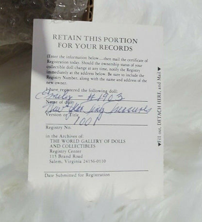 Word Gallery, Tiny Treasures, "Emily" Happy New Year 1993