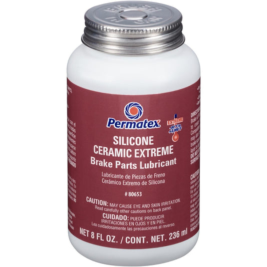 Permatex 80653 Silicone Extreme Brake Parts Lubricant, 8 fl. oz.