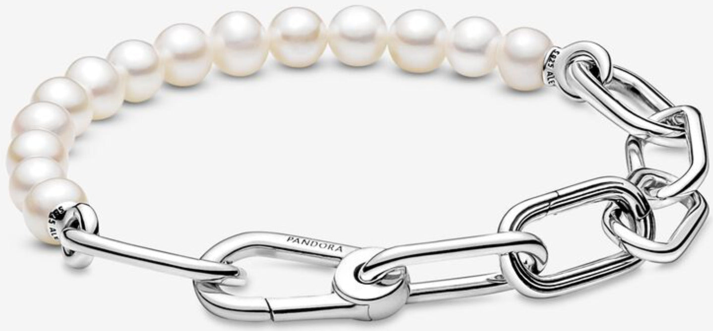 AUTHENTIC PANDORA ME Links Freshwater Cultured Pearl Bracelet (599694C01)