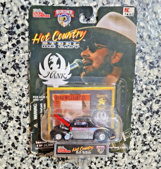 1998 Racing Champions 1:64 Hank Williams Jr Hot Country Steel DieCast Car #15