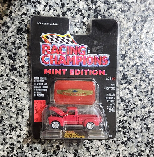 1950 Chevy 3100 Pickup Mint Edition Racing Champions Issue 13 Die-Cast 1:61