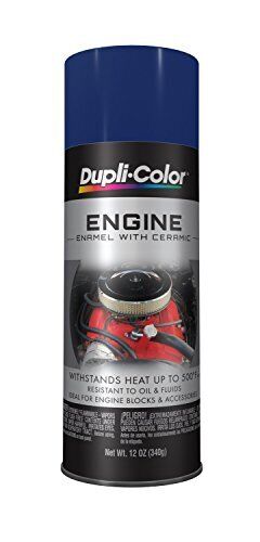 Dupli-Color DE1606 Ceramic Ford Dark Blue Engine Paint - 12 oz. by (1)