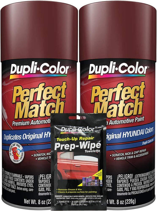 Dupli-Color Dark Cherry Red Exact-Match Automotive Paint Compatible with Hyunda