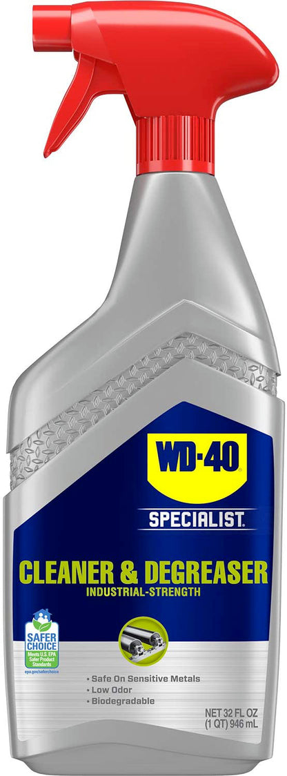 WD-40 - 30035 Specialist Cleaner & Degreaser, 32 OZ [Non-Aerosol Trigger]