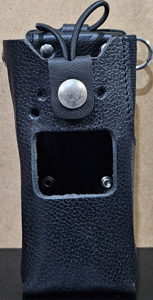Caseguys (KW6080-3BWD) Hard Leather Two Way Radio Swivel Case Holder Holster