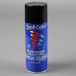 Dupli-Color Dal1677 Gloss Black General Purpose Acrylic Lacquer - 12 oz