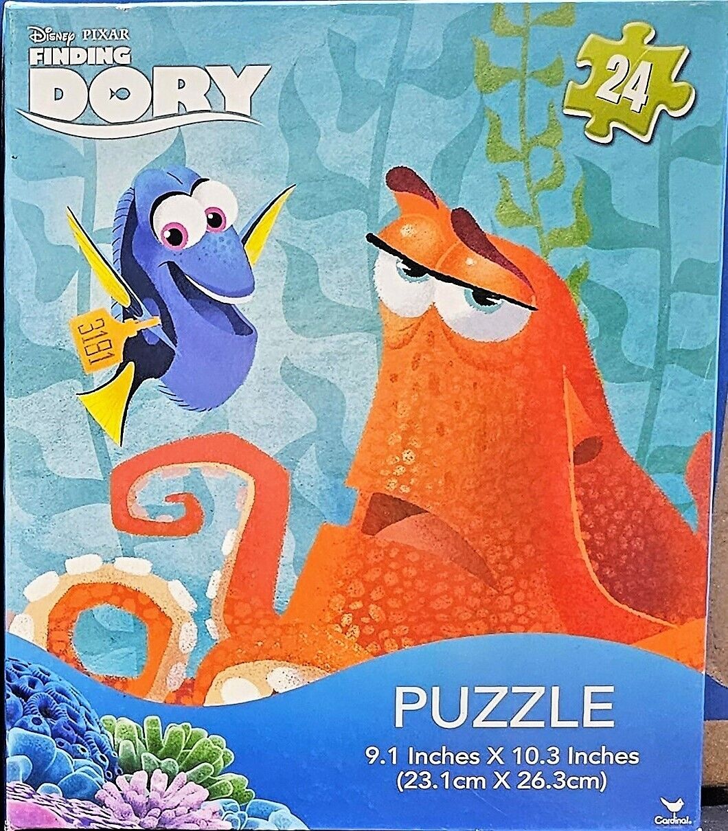 DISNEY PIXAR FINDING DORY PUZZLE - HANK - 24 PC