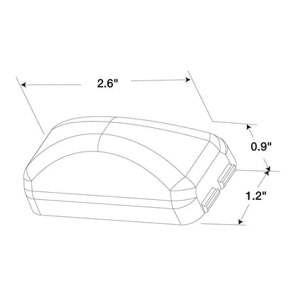 Truck-Lite 1560A Yellow 3 Diode LED Marker/Clearance Lamp