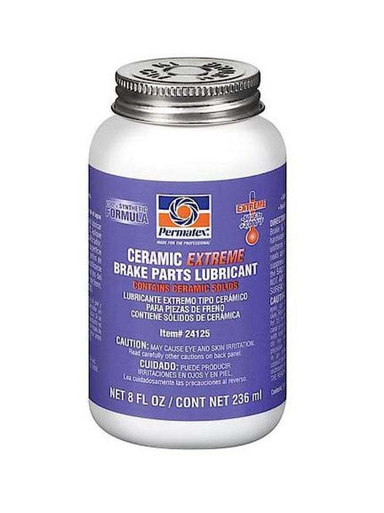 Permatex 24125 2 Pack 8 oz. Ceramic Extreme Brake Parts Lubricant