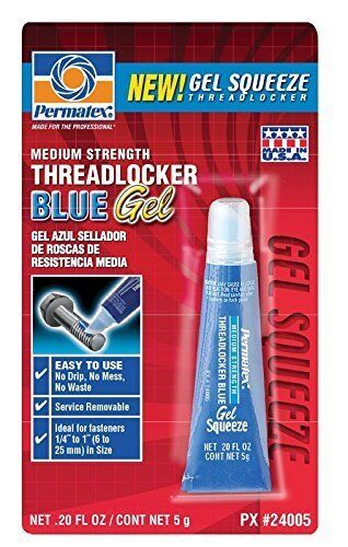 Permatex 24005 .20 Oz Blue Medium Strength Threadlocker