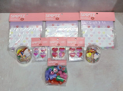 Spritz Heart Sticker/ Craft Bundle
