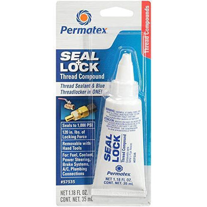 Permatex 57535 35 mL Seal and Lock Thread Compound, 1.26 fl. oz