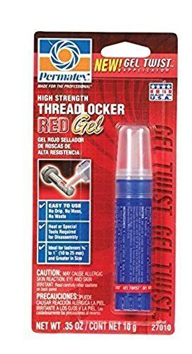 Permatex Threadlocker Red Gel 10 Gram